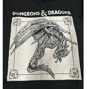 Dungeons & Dragons Black Long Sleeve Tee